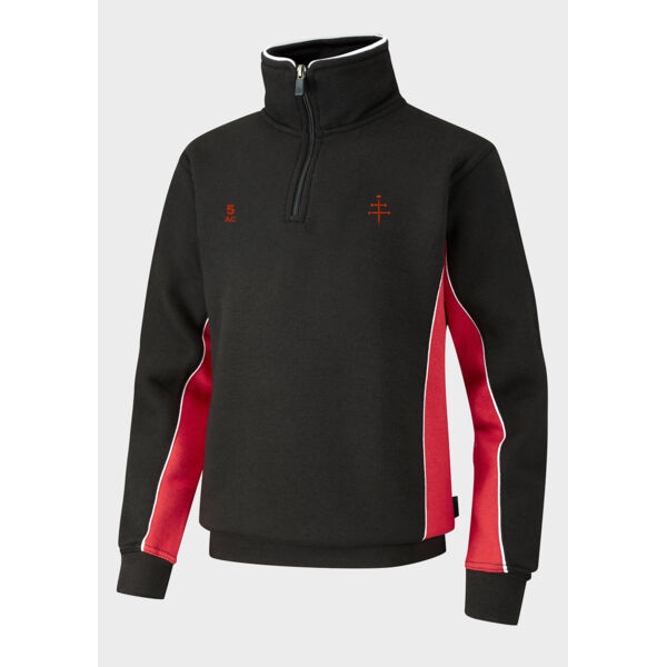 House 5 Malvern College 1/4 Zip Fleece B250 Thumbnail